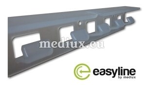 Wandhalterung aus Kunststoff PVC – EasyLine
